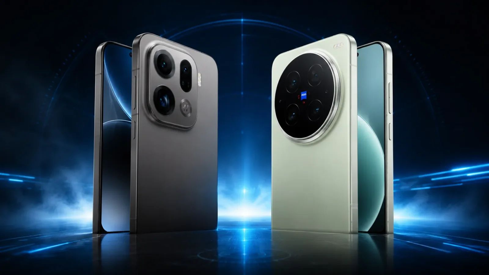 Comparison between the Oppo Find X9 Ultra and Vivo X300 Ultra smartphones