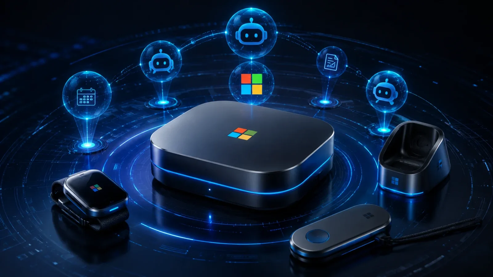 Gadgets feitos pela Microsoft para agentes de IA