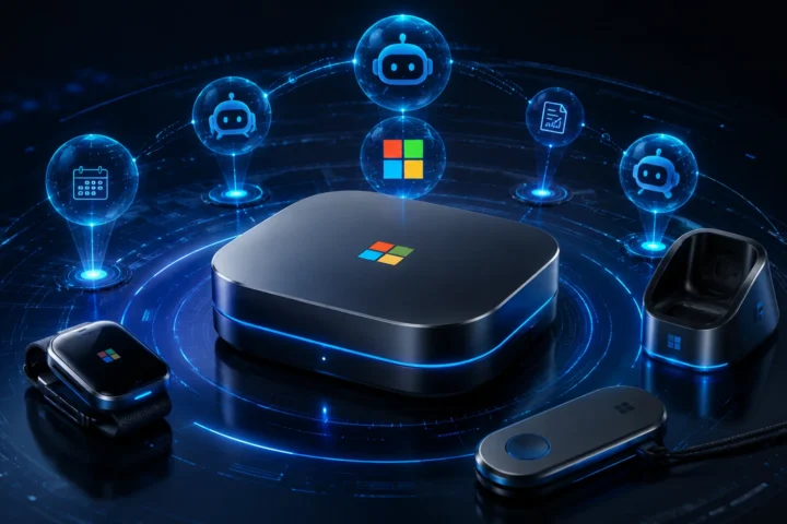 Gadgets feitos pela Microsoft para agentes de IA