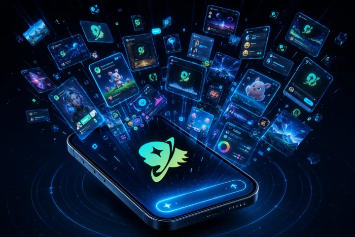 Criação de mini apps com inteligência artificial na plataforma Sekai