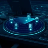 Cyan radar screen with markers showing the tech stories of the week of September 29 to October 5, 2026